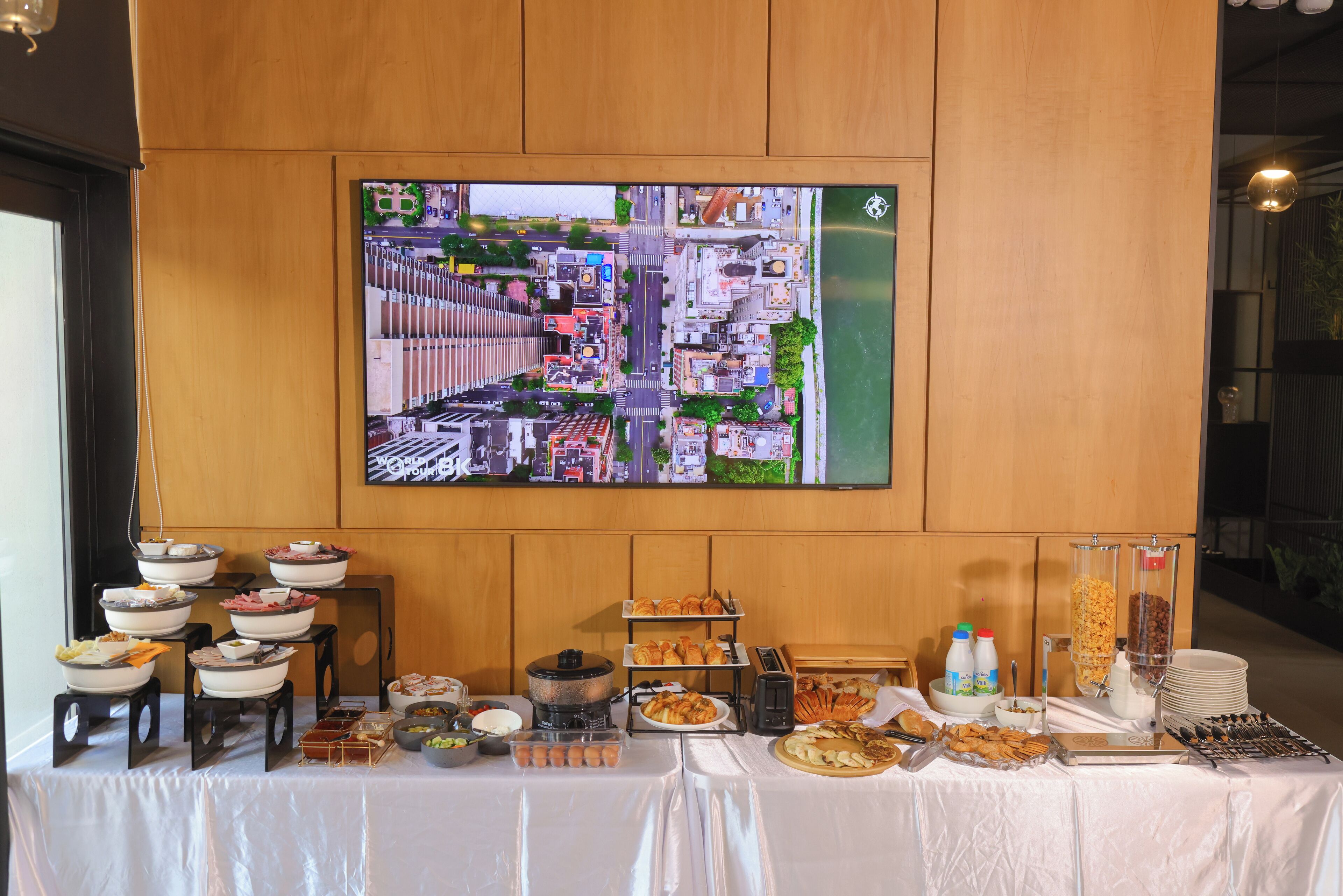 Free daily on-the-go breakfast