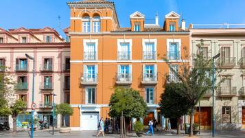 Voorkant van accommodatie