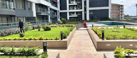 Enceinte de l’hébergement