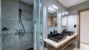 Bathroom - Chalet Jeanice - 14 guests - Jacuzzi & Sauna, Gérardmer (Gérardmer)