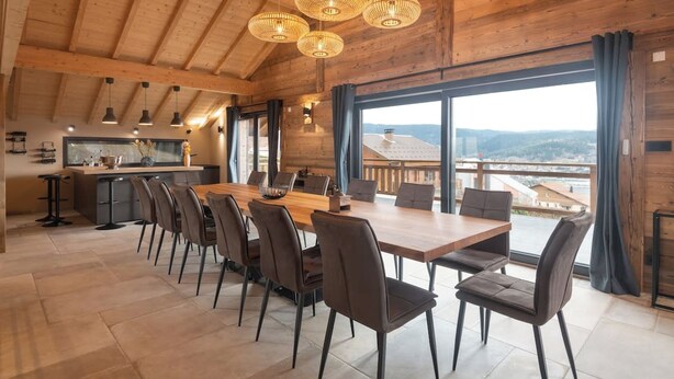 Dining - Chalet Jeanice - 14 guests - Jacuzzi & Sauna, Gérardmer (Gérardmer)