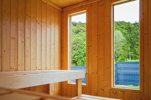 Exclusive Condo, 2 Bedrooms, Sauna | Terrace/patio - 7Seas Erholungsdomizil Bostalsee (Nohfelden)