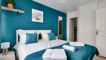 Departamento Deluxe, vista al jardín | 1 habitación, ropa de cama de alta calidad, wifi gratis y ropa de cama