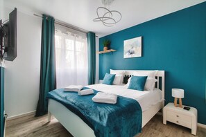 Deluxe Apartment, Garden View | View from room - 123home- Loft&spa (Montevrain)