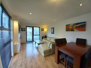 Apartment | Living area | Fireplace - 2BR Beautiful Apt Mins From Seaside and Mountains (Dublin)