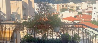 Ρετιρέ μεγάλο 3 δωμάτια.καθιστικό με βεράντα αγ. Κωσταντίνος με θέα το Πήλιο