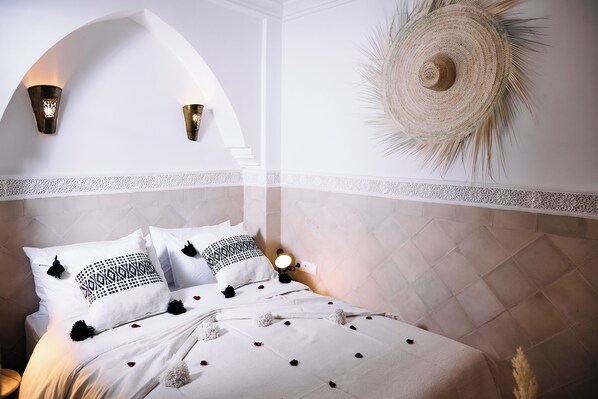 1 chambre, fer et planche Ă repasser, Wi-Fi, draps fournis