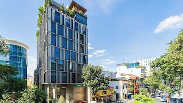 Suite estudio | Vista del balcón