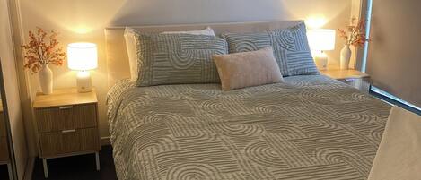 2 chambres, fer et planche à repasser, lit parapluie, Wi-Fi gratuit