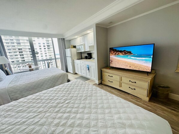 1 bedroom, iron/ironing board, free WiFi, bed sheets