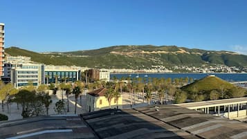 Vista para praia/oceano