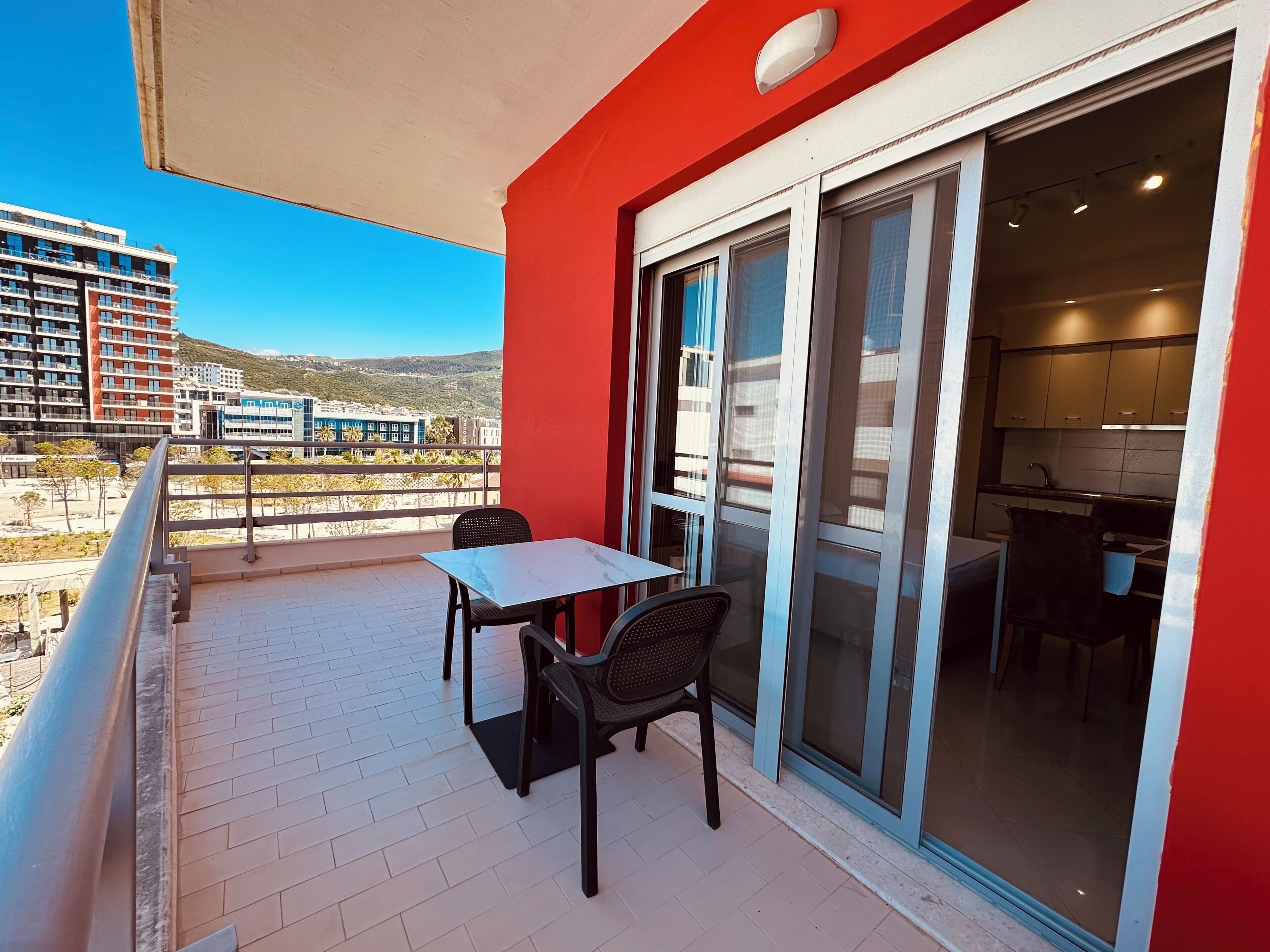 Family Studio, 1 Queen Bed with Sofa bed, Balcony, City View | Balcony