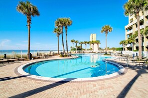 Leilighet, flere senger (Grand Panama 1-1807) | Basseng | Utendørsbasseng og et oppvarmet basseng