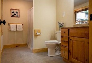 Hair dryer, towels