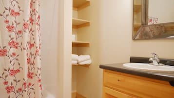 Hair dryer, towels