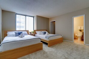 2 عدّة غرف نوم ومكواة/لوح كي وواي فاي مجانًا