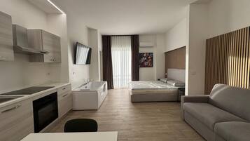 1 chambre, fer et planche à repasser, Wi-Fi, draps fournis