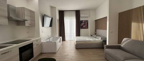 1 chambre, fer et planche Ă repasser, Wi-Fi, literie fournie