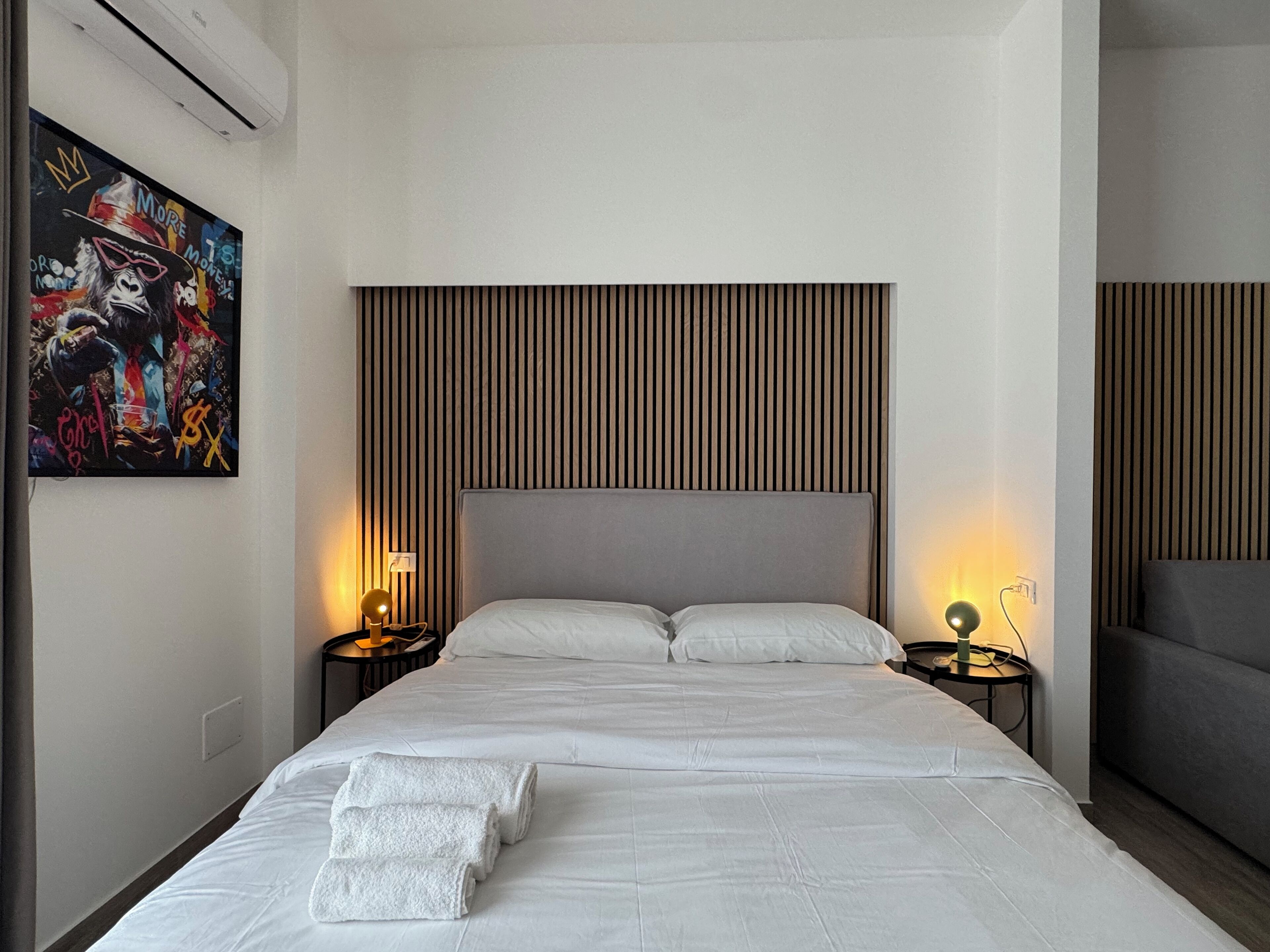 1 soverom, strykejern/-brett, wi-fi og sengetøy