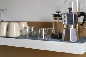Kaffe och/eller kaffebryggare