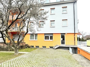 Fachada de la propiedad