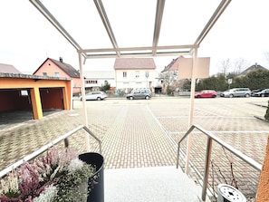 Fachada de la propiedad