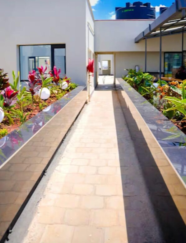 Enceinte de l’hébergement