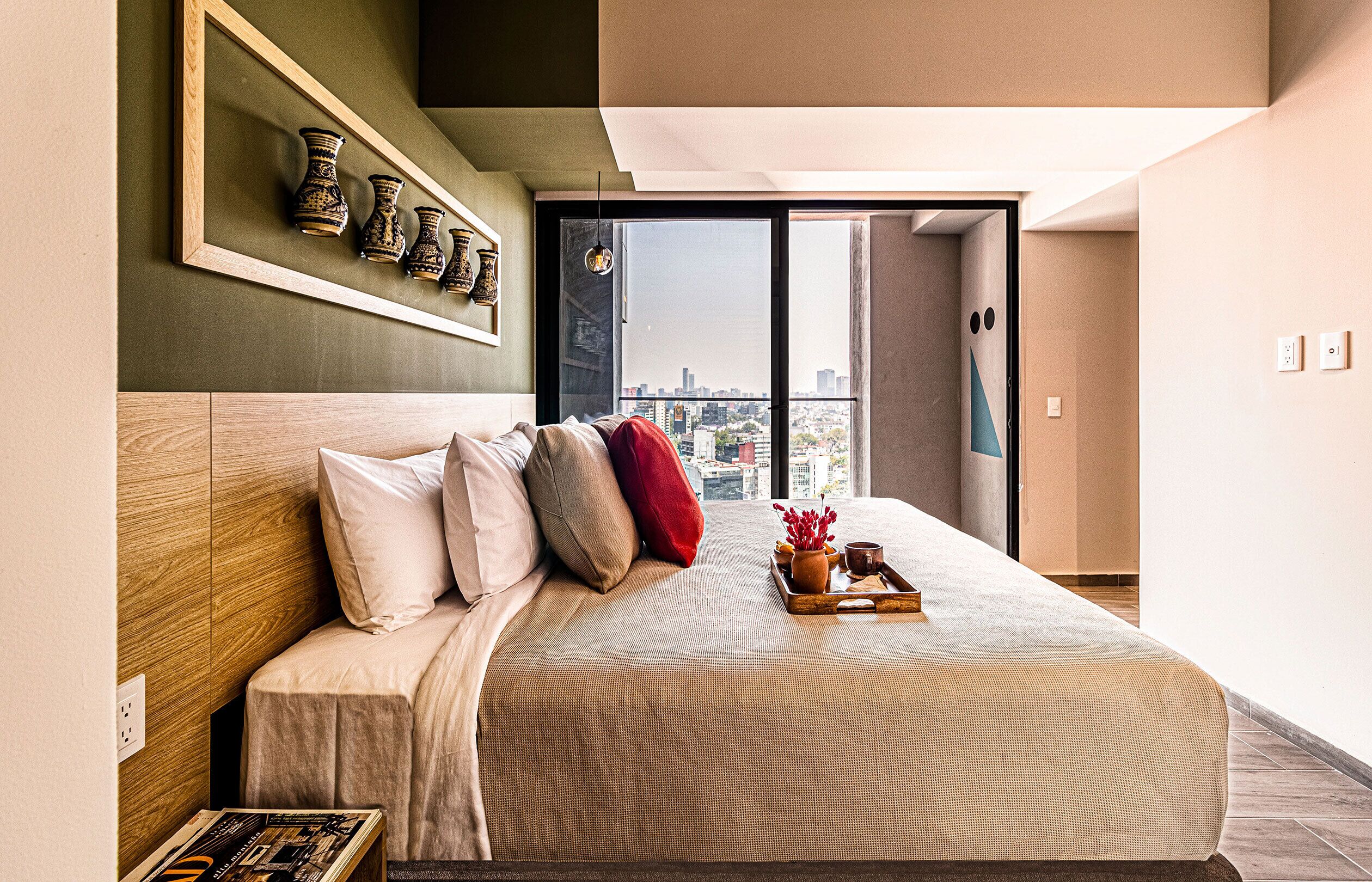 Departamento senior | Ropa de cama hipoalergénica y caja de seguridad en la habitación 