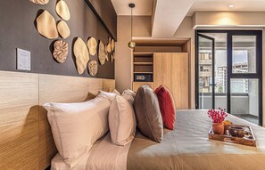 Apartamento City | Ropa de cama hipoalergénica y caja fuerte