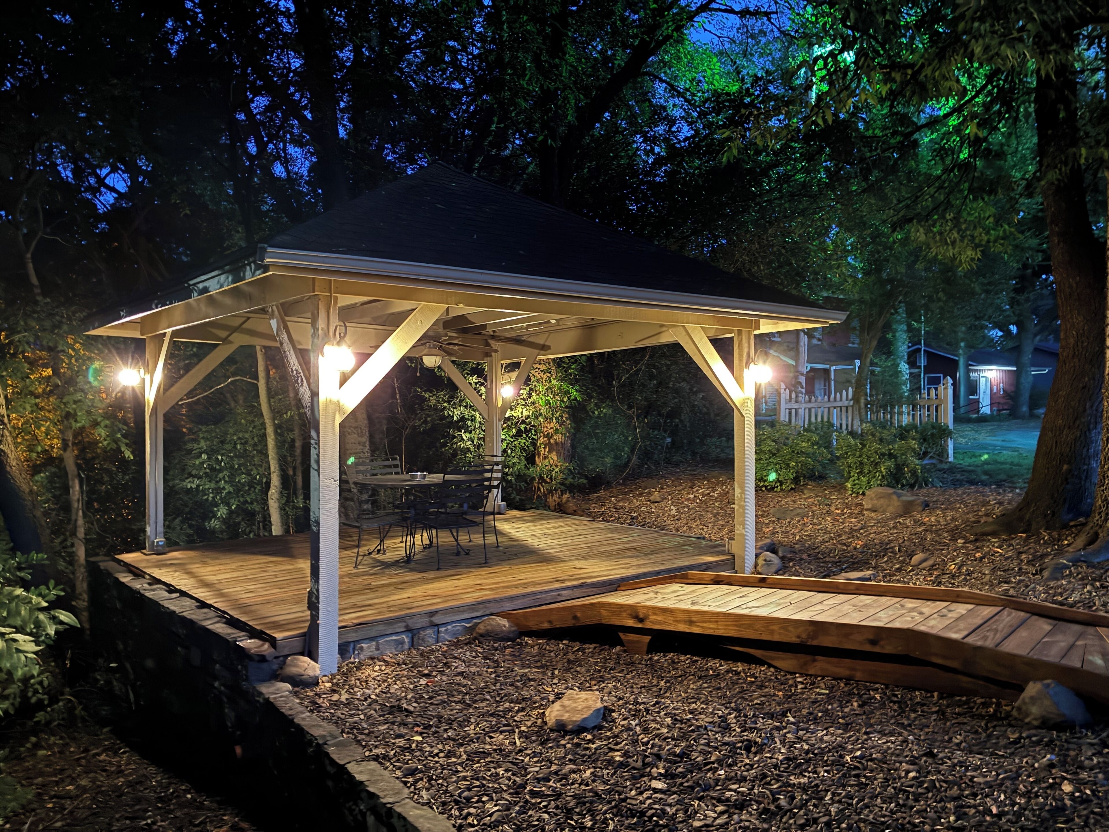 Udendørs spisemuligheder