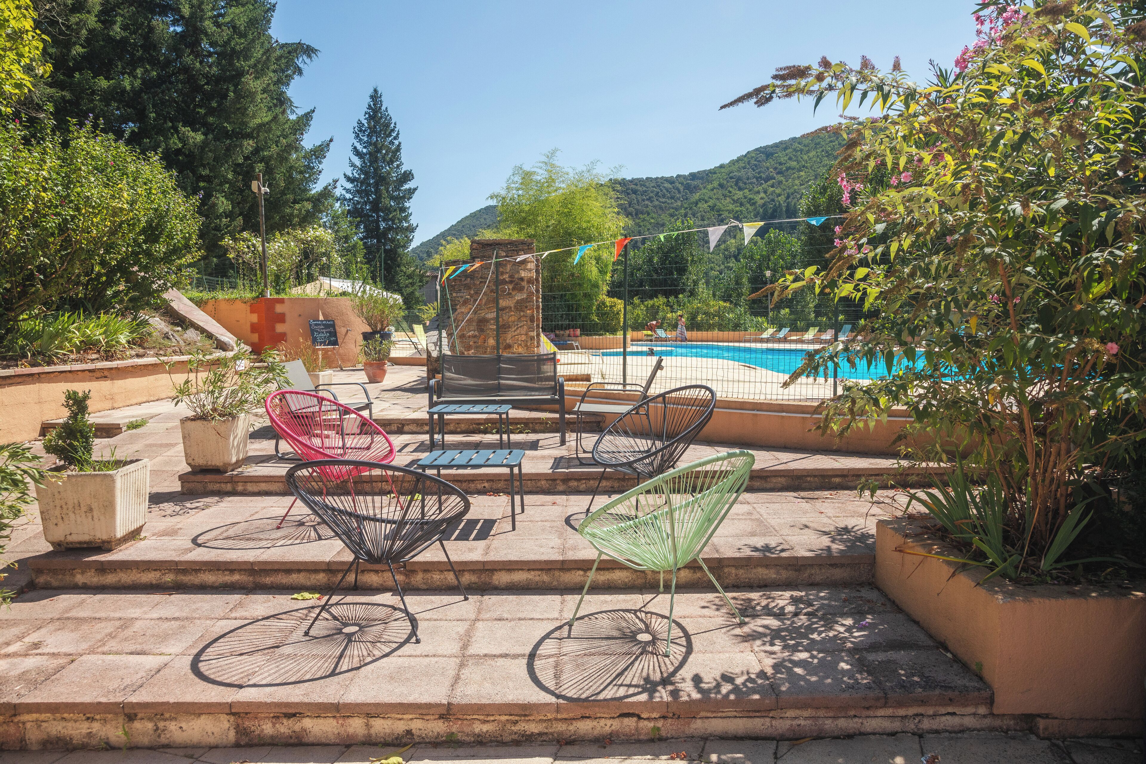 Seasonal outdoor pool