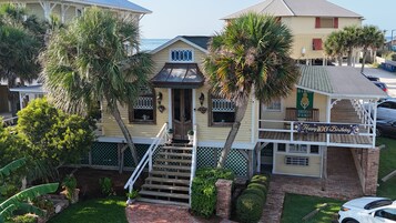 Front of property – evening/night