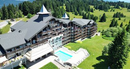 ⛰🌱 Cozy Studio in Praz-de-Lys – Mont Blanc View and Private Pool 🌞