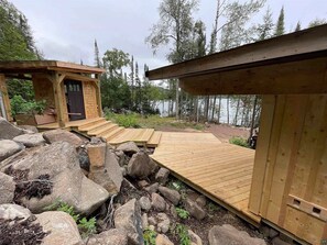 Enceinte de l’hébergement