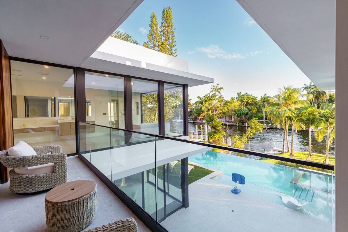 Ultra modern waterfront villa