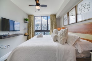 Condo, Balcony, City View | Individually decorated, individually furnished, iron/ironing board - Downtown Doral Condo w-Free Parking (Miami)