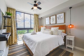 Condo, Balcony, City View | Individually decorated, individually furnished, iron/ironing board - Downtown Doral Condo w-Free Parking (Miami)