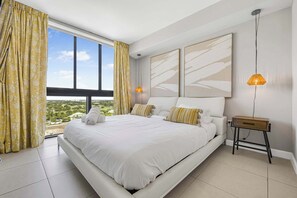Comfort Condo, 1 Bedroom, Balcony, City View | Individually decorated, individually furnished, iron/ironing board - Downtown Doral Condo w-Free Parking (Miami)