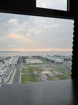 Vue depuis l’hébergement