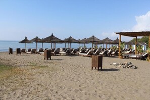 In Strandnähe, Strandtücher