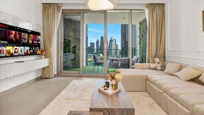 Unclassified image, 3 of 95, button - Skyline Prestige 4BR | Burj & Fountain Views | PS5 (Dubai)