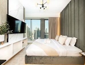 3 soverom, skrivebord, strykejern/-brett og wi-fi