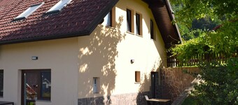 Zevnik Quiet Retreat with Stunning Views and Equestrian Activities - Double Room with Private Bathroom