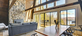 Fish, Swim & Kayak: Spacious Beaver Lake Home!