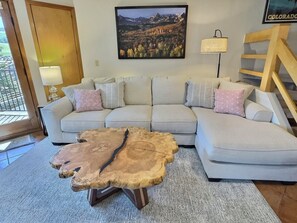 Smart TV, fireplace, computer monitors, printers