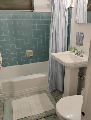 Shower, towels, toilet paper - Charming 4-bedroom home in quiet family area in gorgeous Vero Beach (Vero Beach)