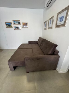 Living area - Ap Santorini Residence com Piscina (Florianópolis)