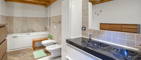 Shower, hair dryer