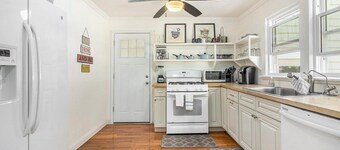 Family-friendly 3-bdrm cabin near Sam-O-Set park and South Higgins Lk State Park