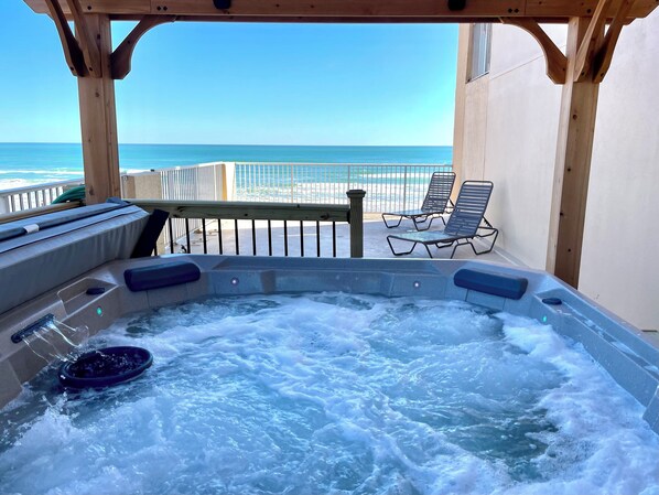 Bain à remous extérieur